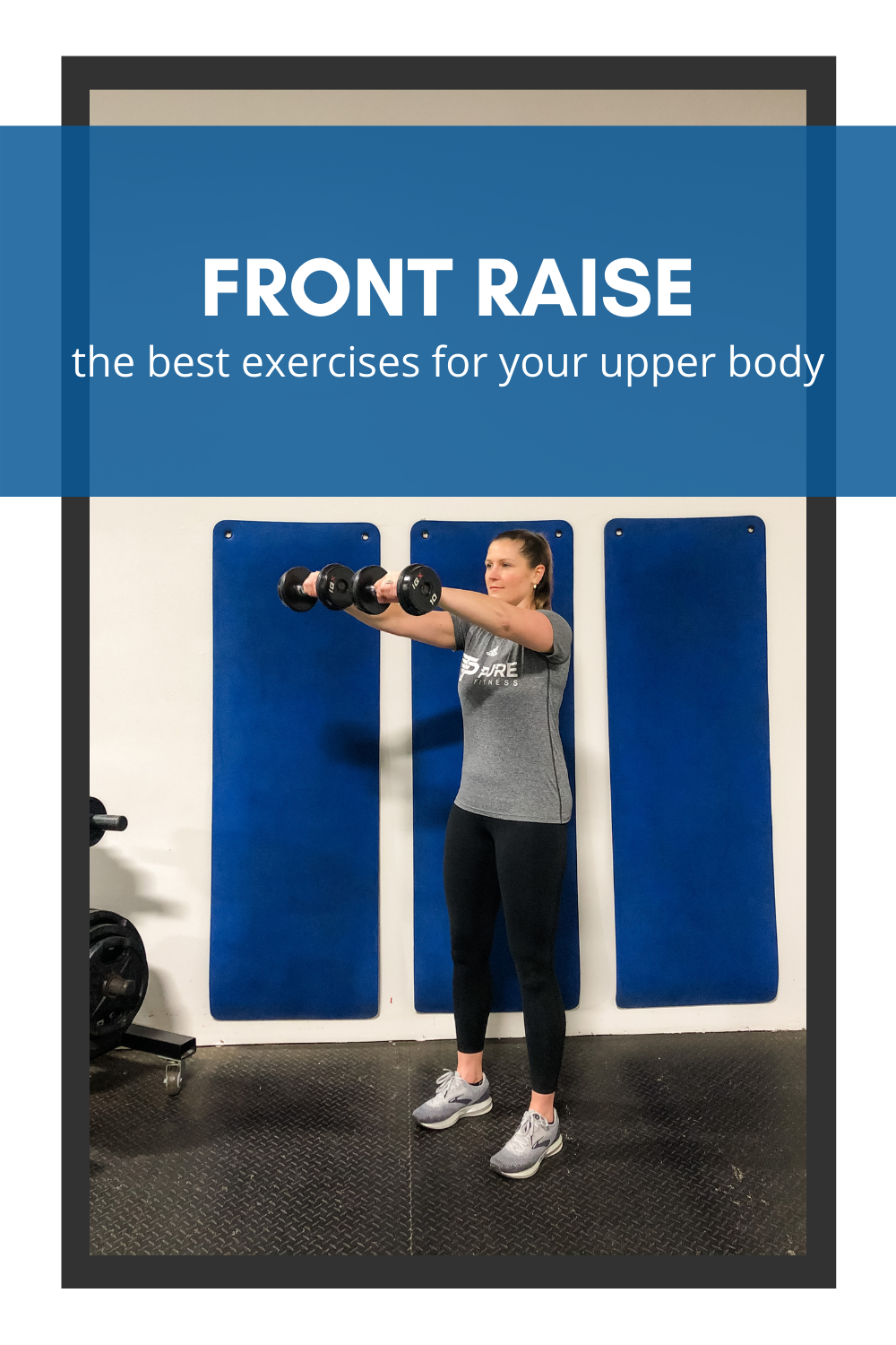 front shoulder raise exercise