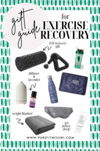 holiday fitness gift guide for exercise recovery