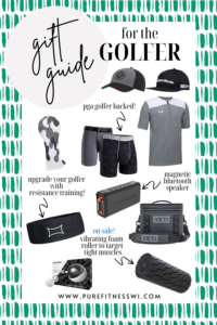 holiday fitness gift guide for the golfer