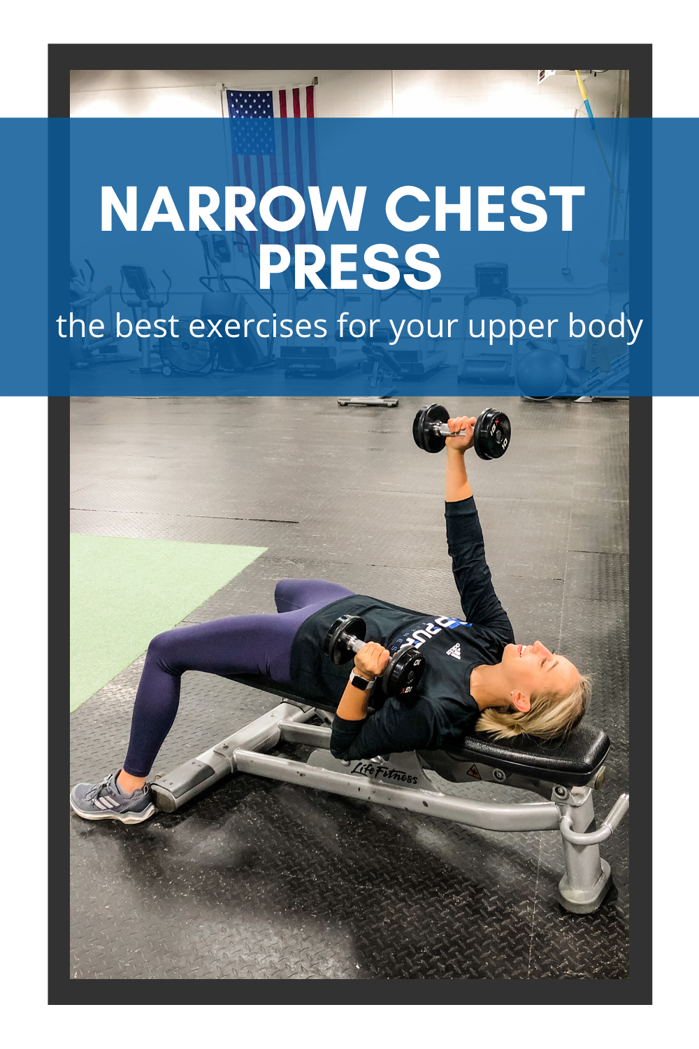 narrow chest press exercise