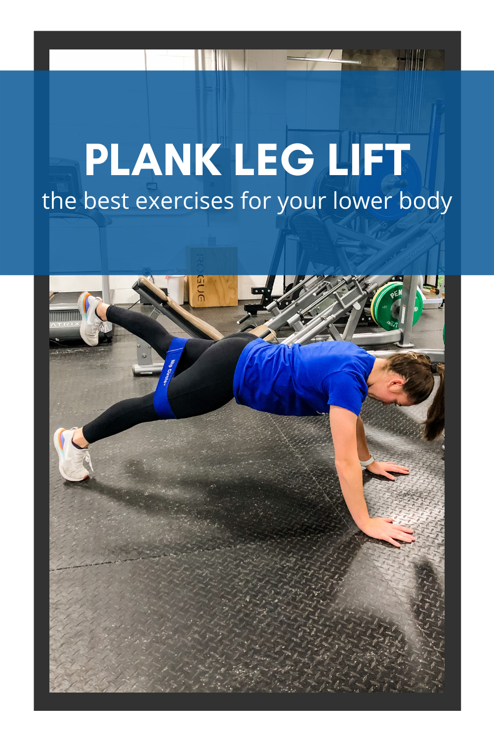 plank leg lift exercise