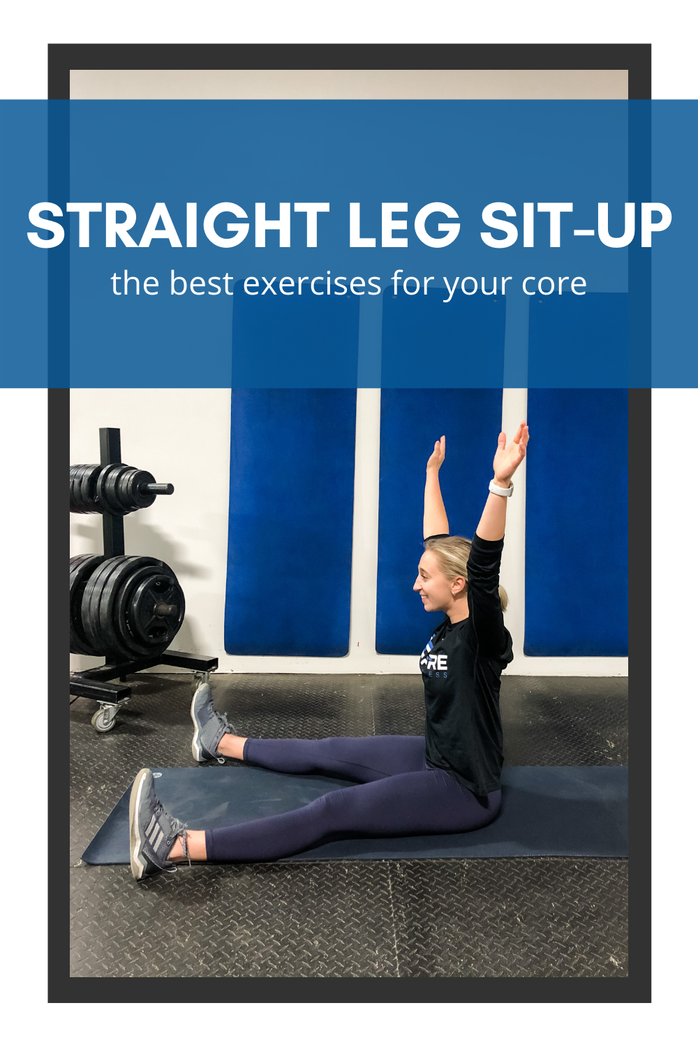 straight leg sit up ab exercise