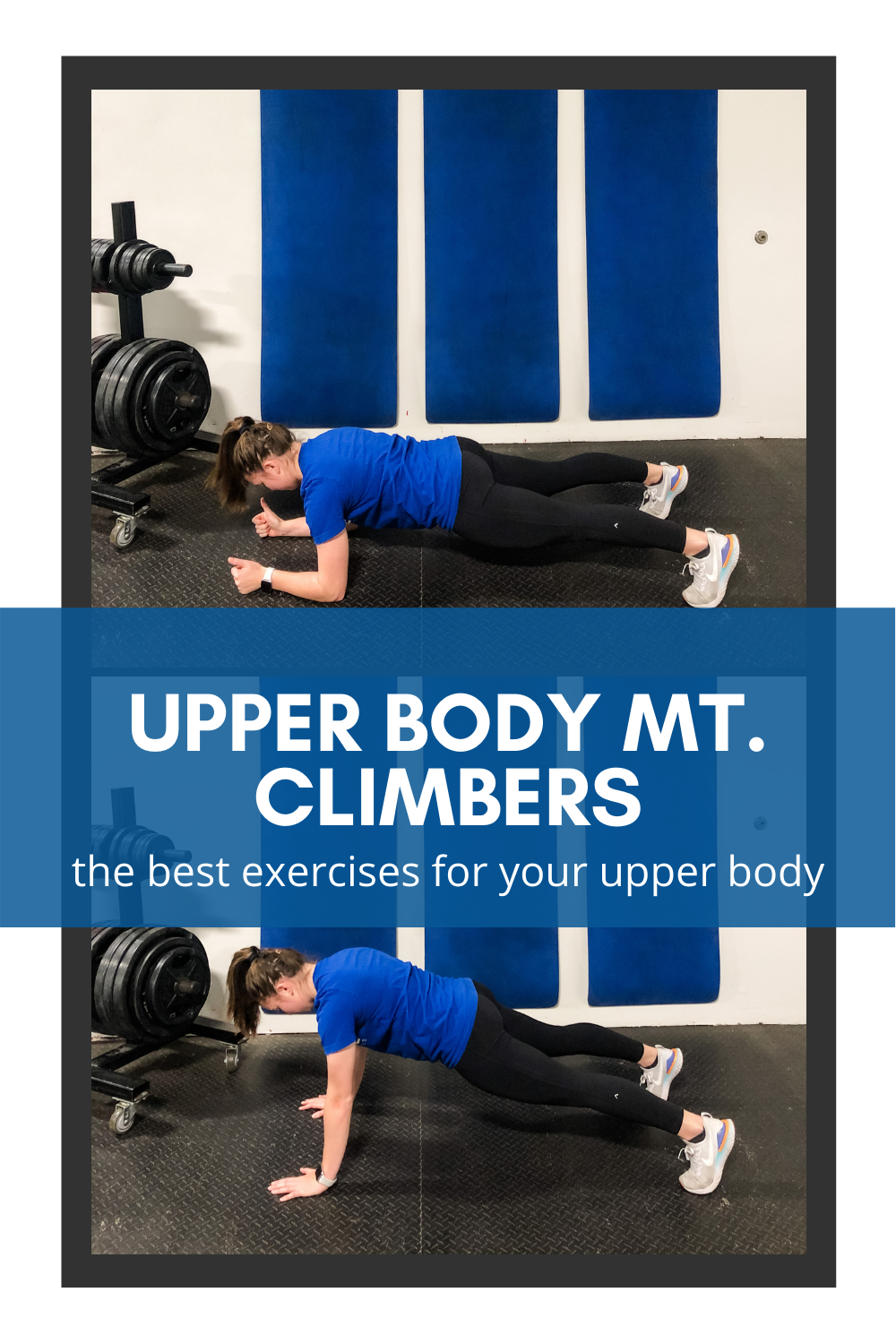 upper body mountain climbers exercise