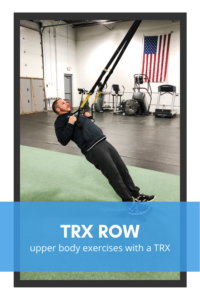 trx row for upper body