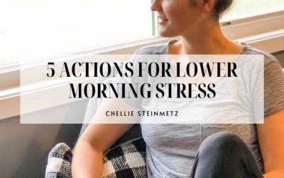 ACTIONS FOR A LESS STRESSFUL MORNING
