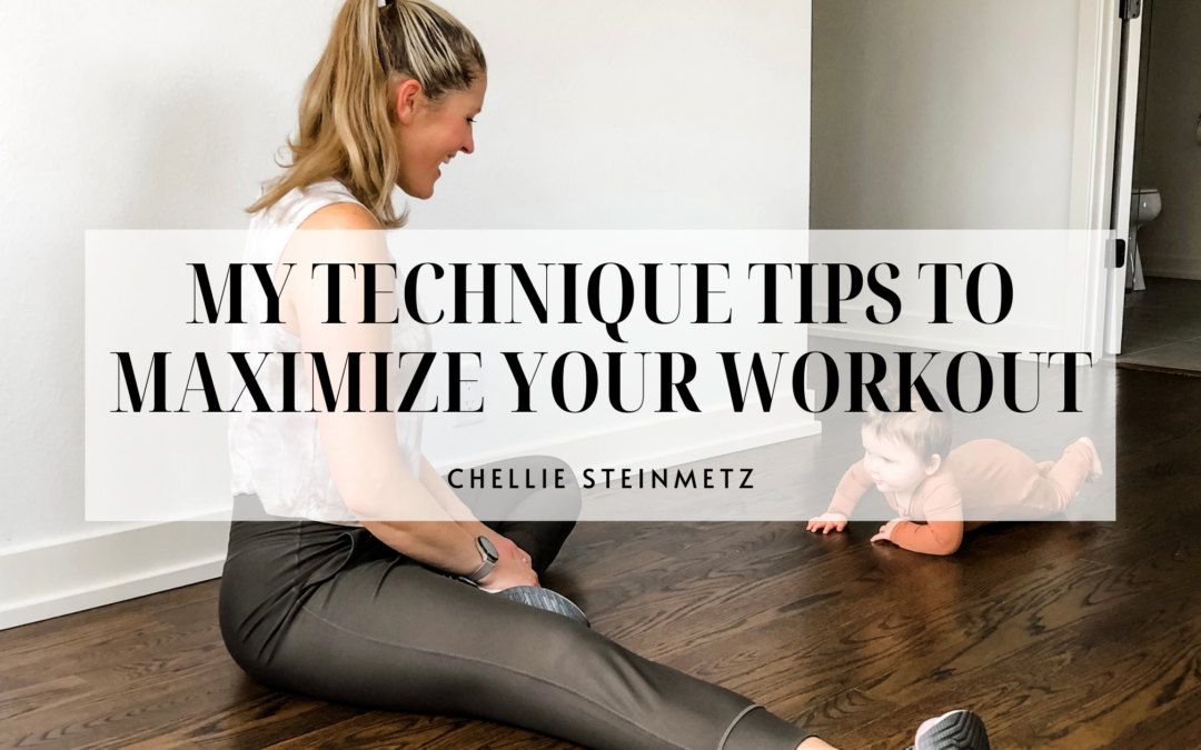 5 TECHNIQUE TIPS TO GET THE MOST OUT OF YOUR WORKOUT