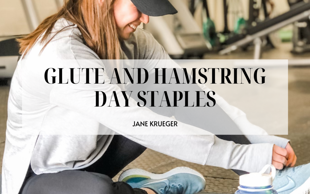 glute and hamstring workout
