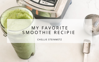 Easy Green Smoothie with Protein To Keep You Full