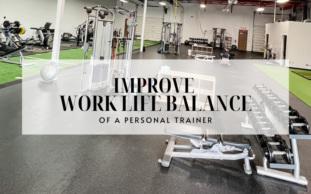 Improve the Work Life Balance of a Trainer